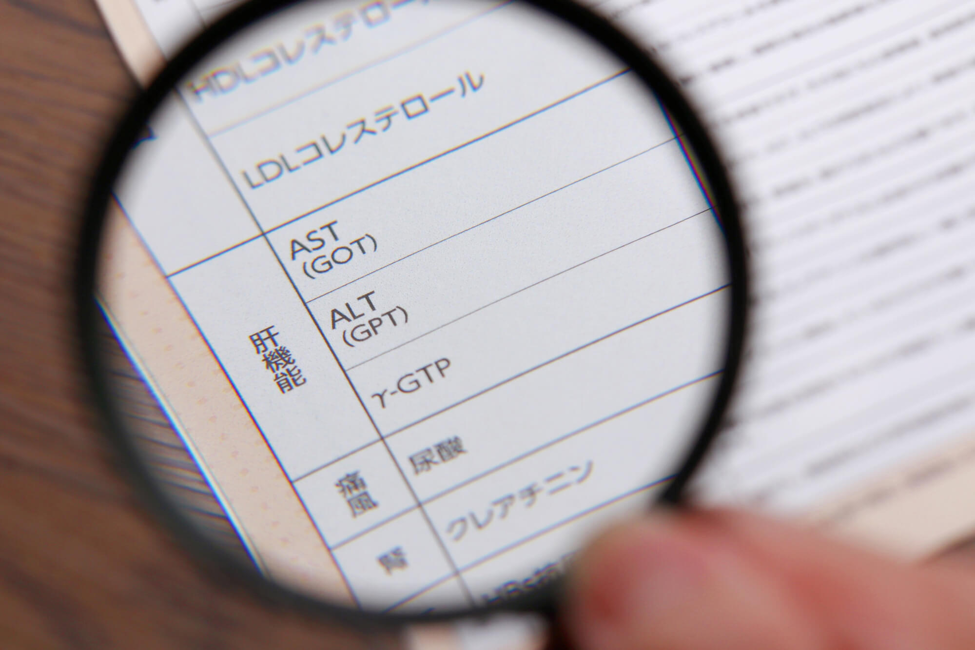 自分の肝機能の数値を把握していますか？
					